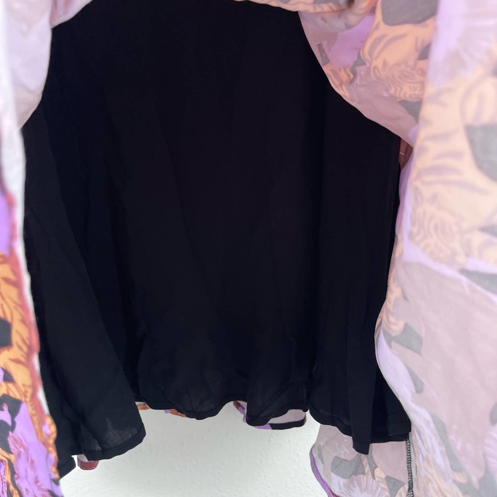 Modcloth Pink Brown Tiger Print Midi Skirt - Picture 5 of 11